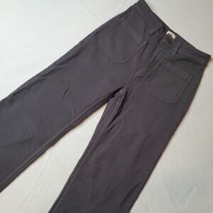 Faherty Dark Gray Wide Leg Pants